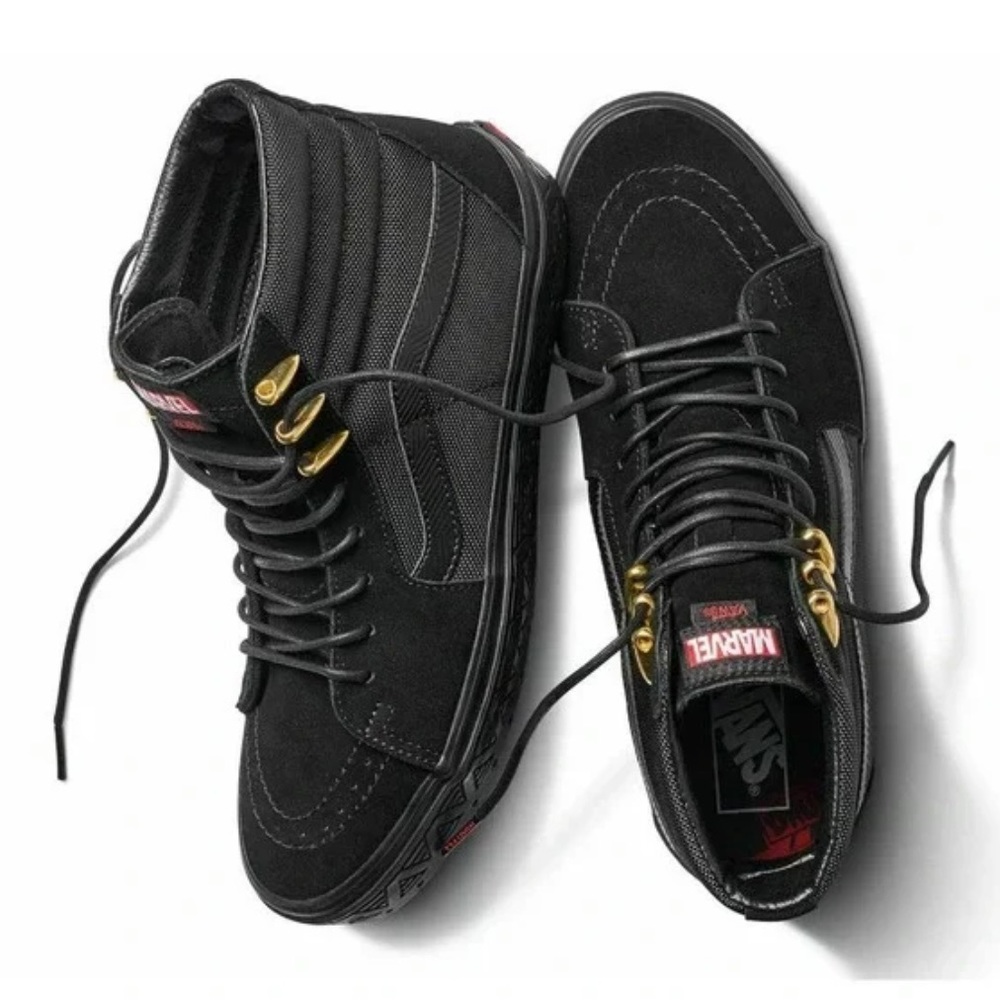 Vans Sk8-Hi Marvel Black Panther Sneakers